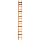Houten dakladder - 11 tot 19 treden - Spreiding: 25 cm - Duarib